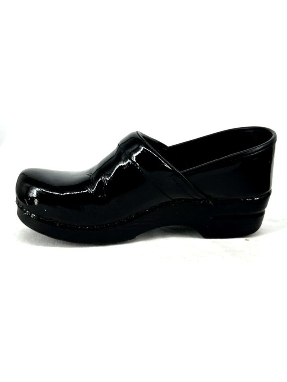 Dansko XP 2.0 Women’s Black Patent Leather Clogs Sz 40 US 9 Platform Loafers - Picture 8 of 11